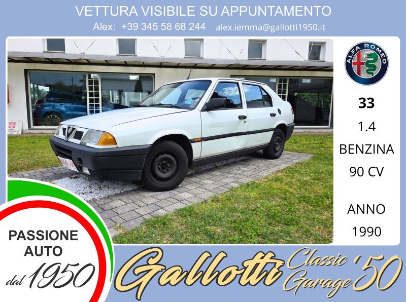 Alfa Romeo 33 1.4 benzina 90cv - Gallotti Auto